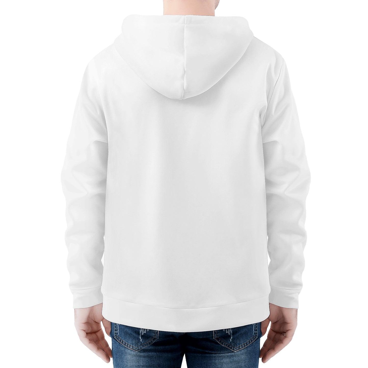 CyclePath All Over Print Zip Up Hoodie
