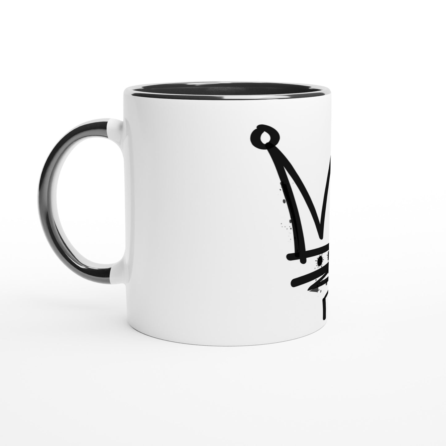 CyclePath by Davey Black & White 11oz Ceramic Mug