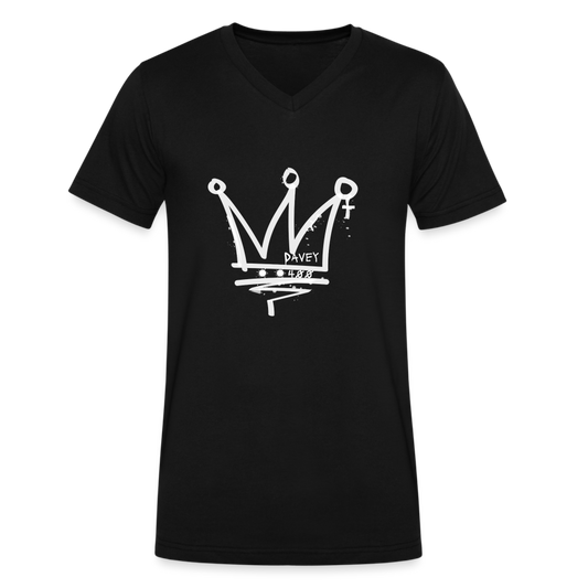 CyclePath by Davey Men's V-Neck T-Shirt - black
