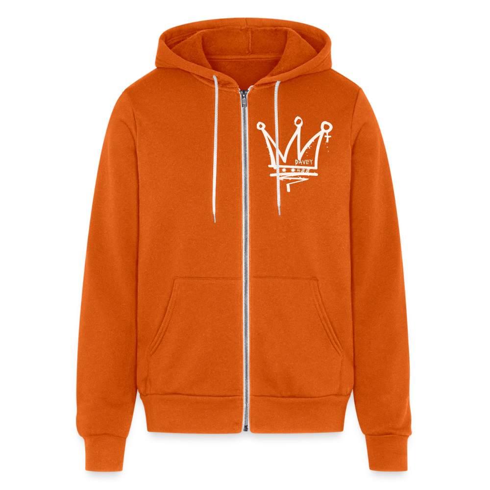 CyclePath by Davey Bella + Canvas Unisex Full Zip Hoodie - autumn