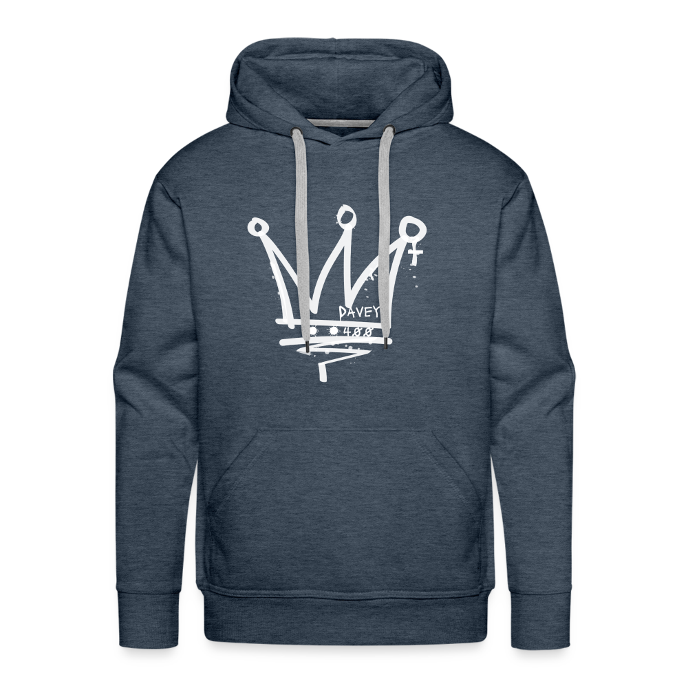 CyclePath Pullover Hoodie - heather denim