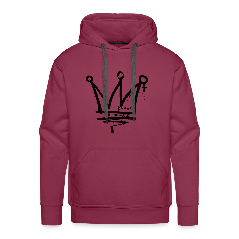 CyclePath Pullover Hoodie (2.0) - burgundy