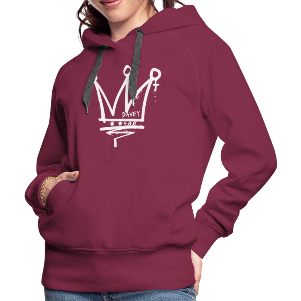 CyclePath Women’s Hoodie - burgundy