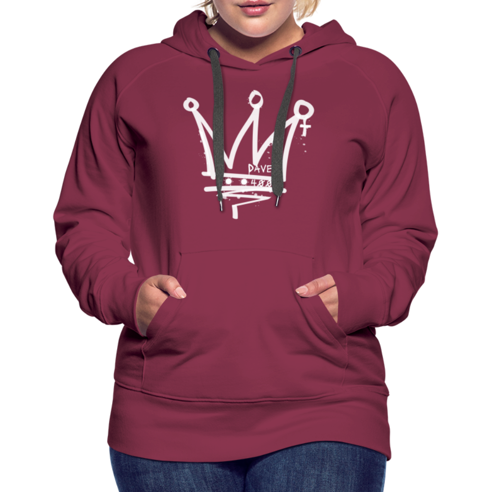 CyclePath Women’s Hoodie - burgundy