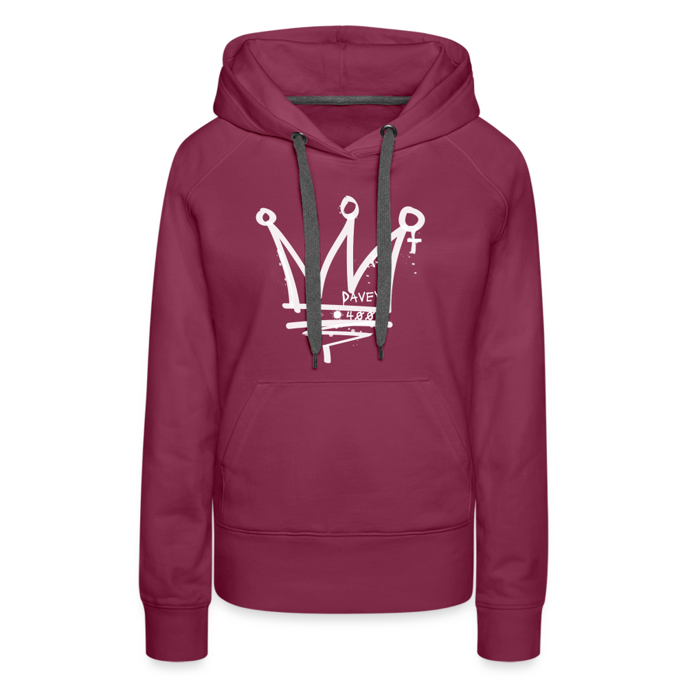 CyclePath Women’s Hoodie - burgundy