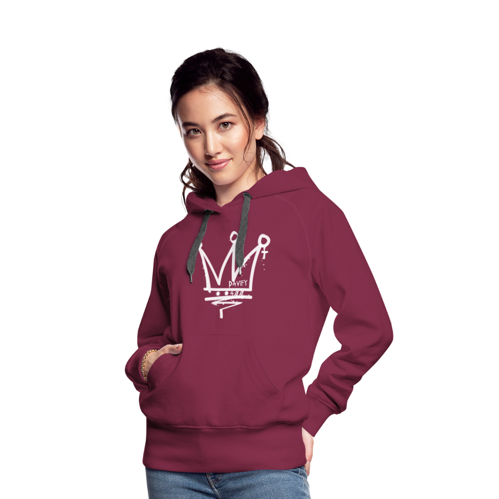 CyclePath Women’s Hoodie - burgundy