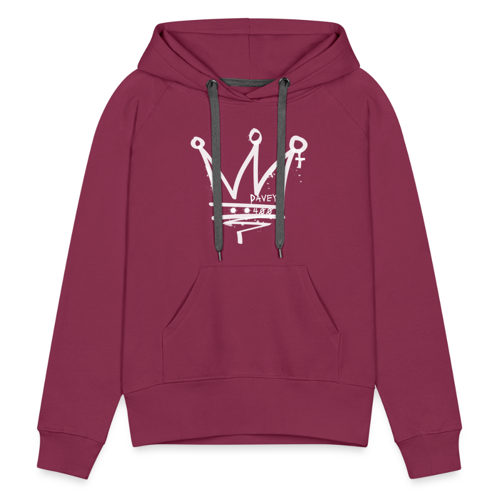 CyclePath Women’s Hoodie - burgundy