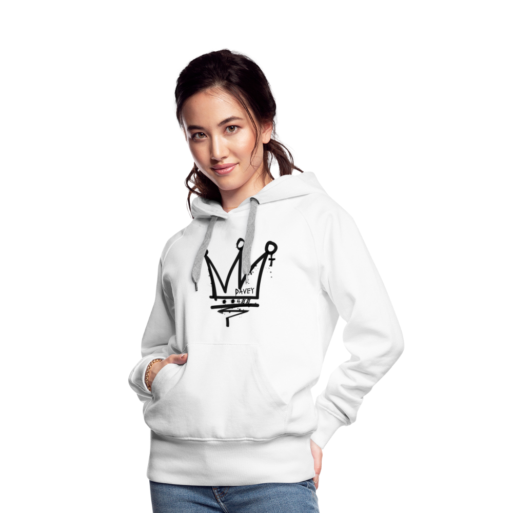CyclePath Women’s Premium Hoodie 2.0 - white