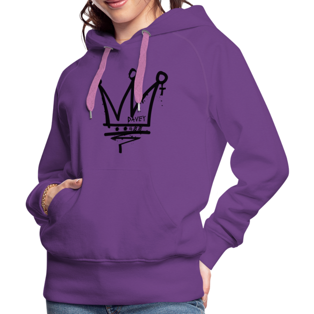 CyclePath Women’s Premium Hoodie 2.0 - purple 
