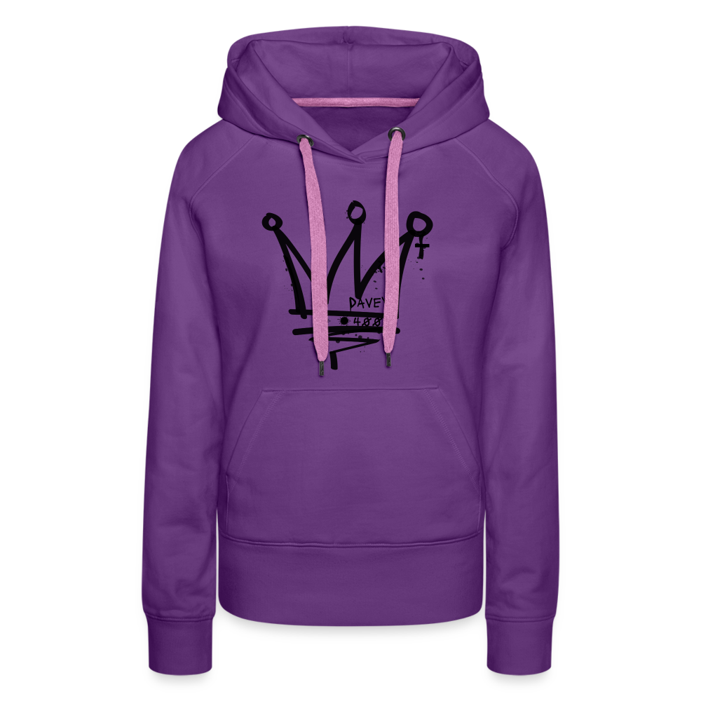 CyclePath Women’s Premium Hoodie 2.0 - purple 