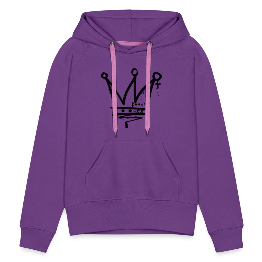 CyclePath Women’s Premium Hoodie 2.0 - purple 