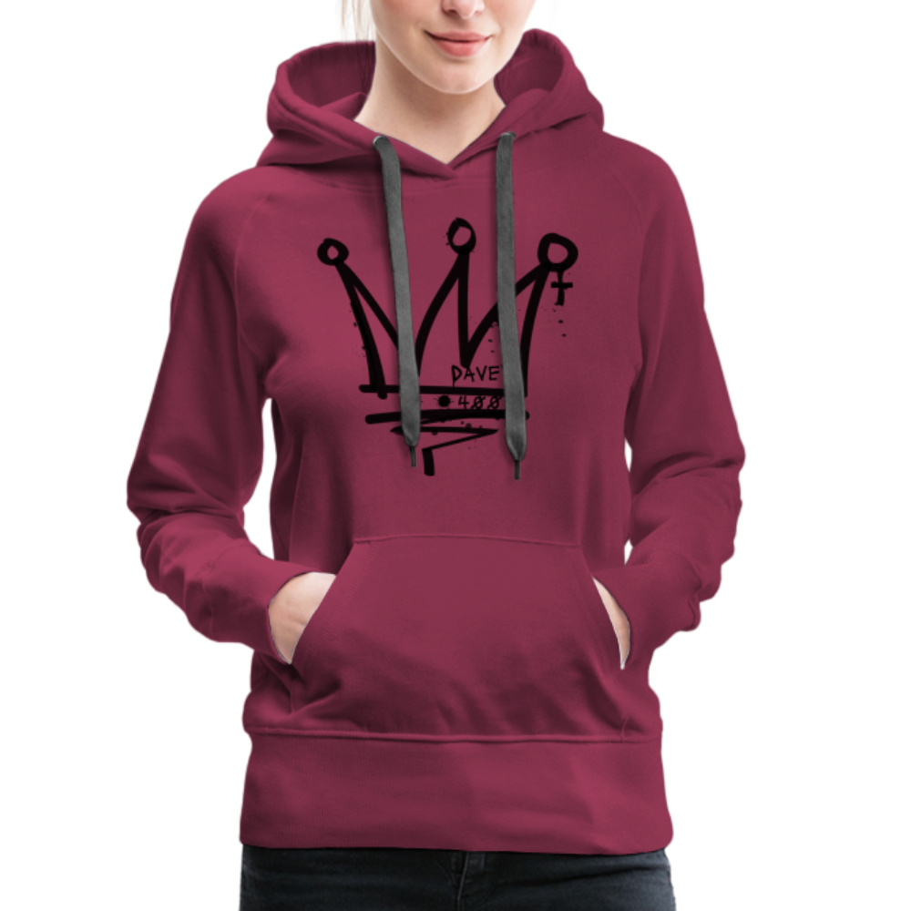 CyclePath Women’s Premium Hoodie 2.0 - burgundy