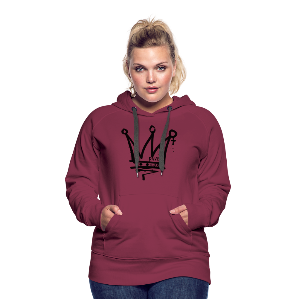 CyclePath Women’s Premium Hoodie 2.0 - burgundy