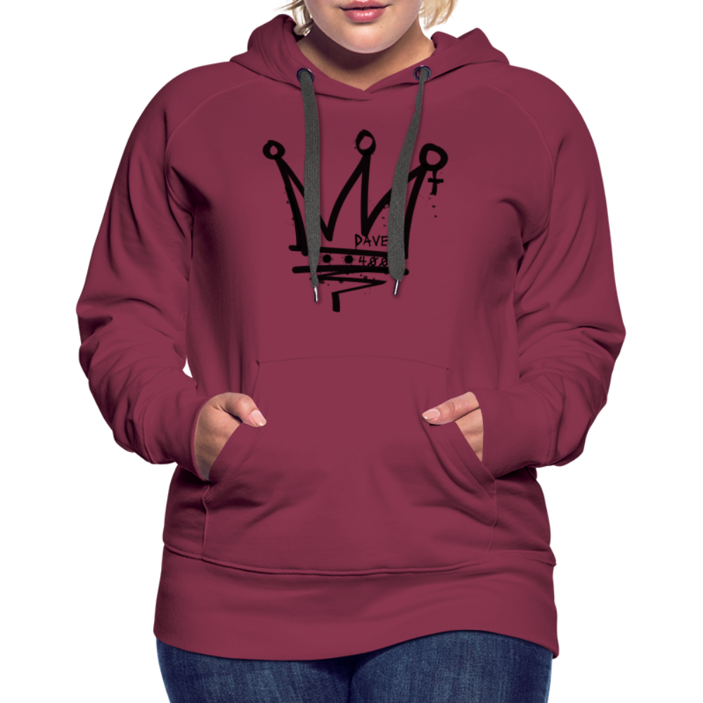 CyclePath Women’s Premium Hoodie 2.0 - burgundy
