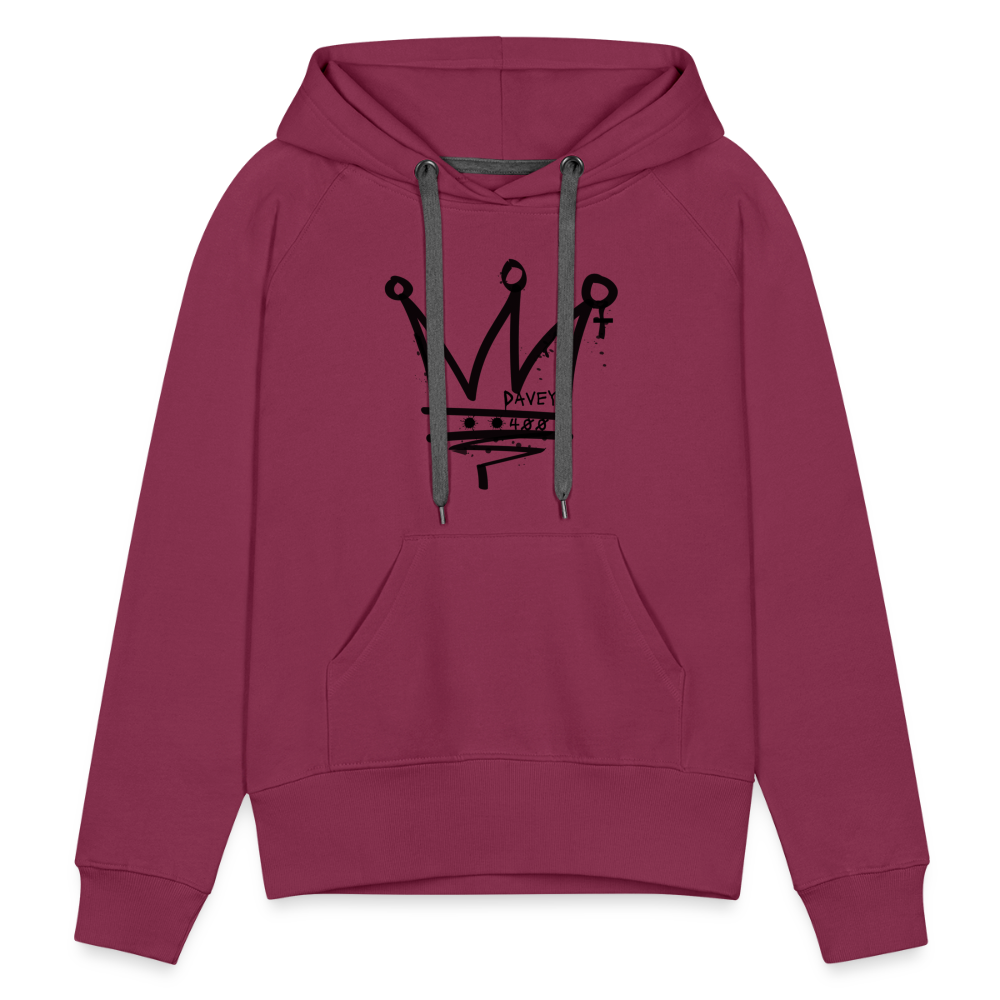 CyclePath Women’s Premium Hoodie 2.0 - burgundy