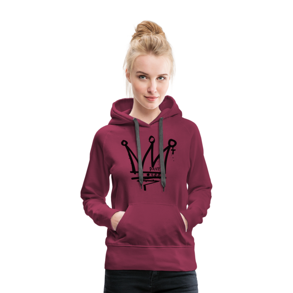 CyclePath Women’s Premium Hoodie 2.0 - burgundy