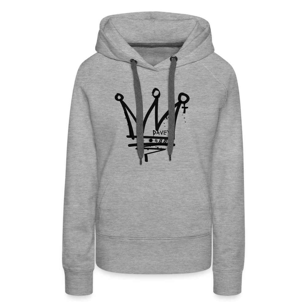 CyclePath Women’s Premium Hoodie 2.0 - heather grey