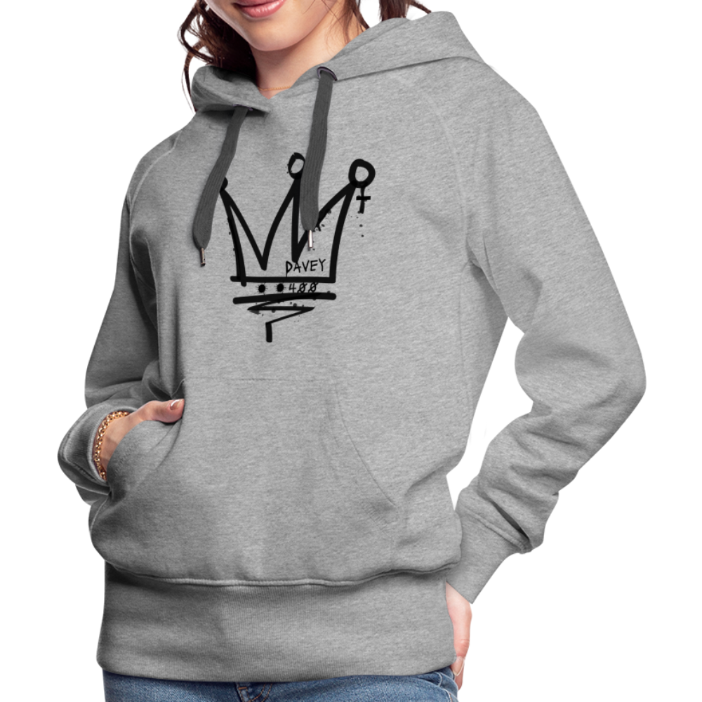 CyclePath Women’s Premium Hoodie 2.0 - heather grey