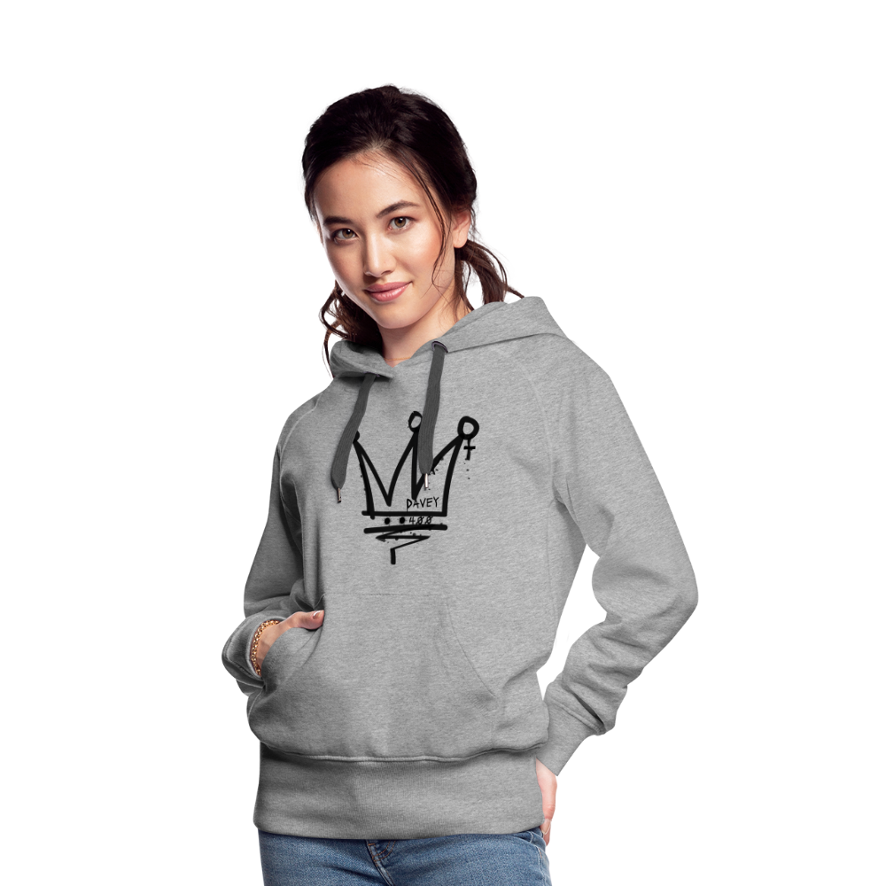 CyclePath Women’s Premium Hoodie 2.0 - heather grey