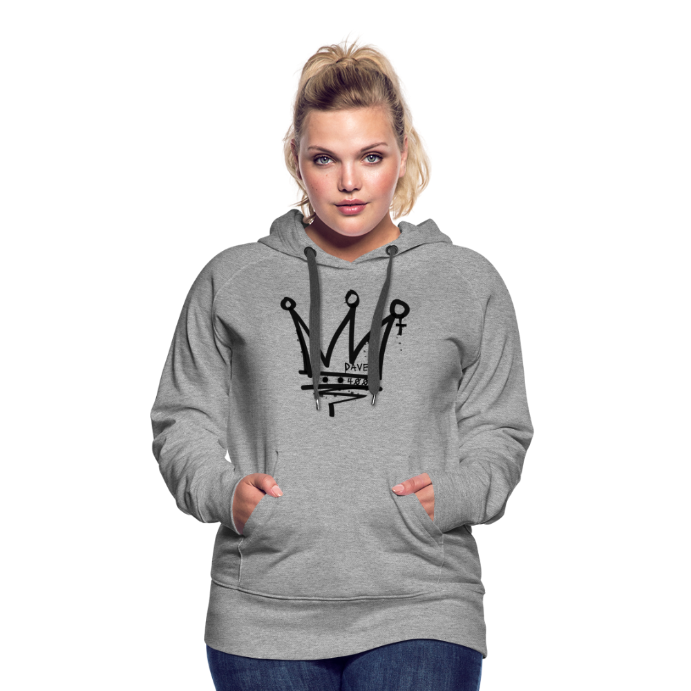CyclePath Women’s Premium Hoodie 2.0 - heather grey
