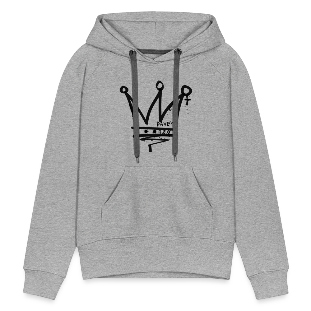 CyclePath Women’s Premium Hoodie 2.0 - heather grey