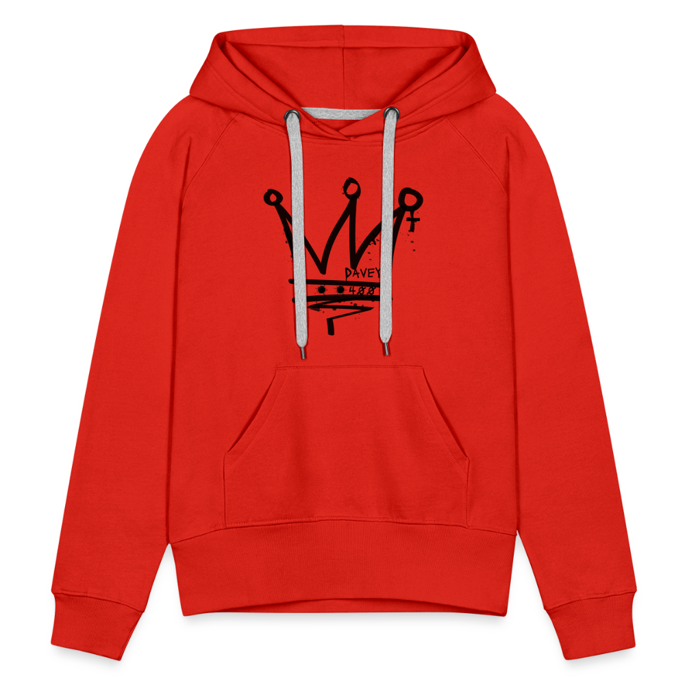 CyclePath Women’s Premium Hoodie 2.0 - red