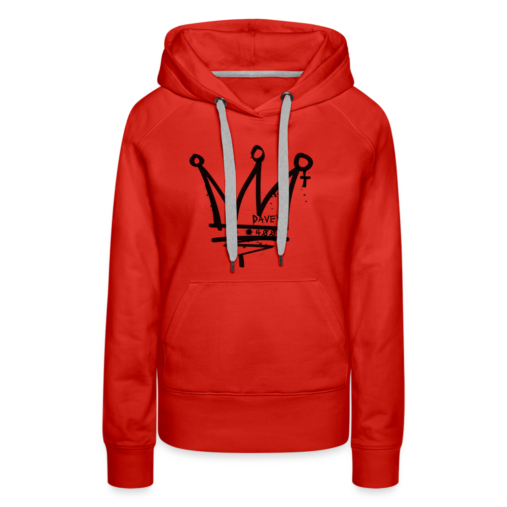 CyclePath Women’s Premium Hoodie 2.0 - red