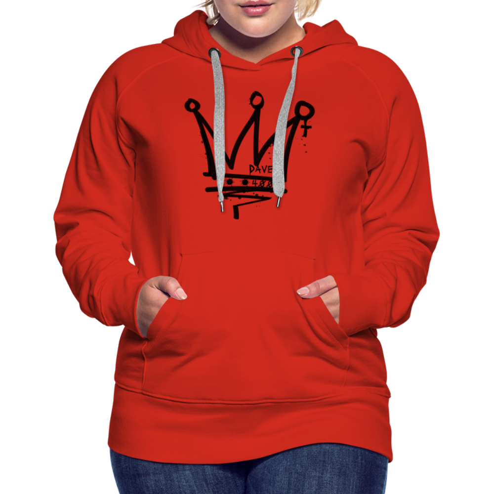 CyclePath Women’s Premium Hoodie 2.0 - red