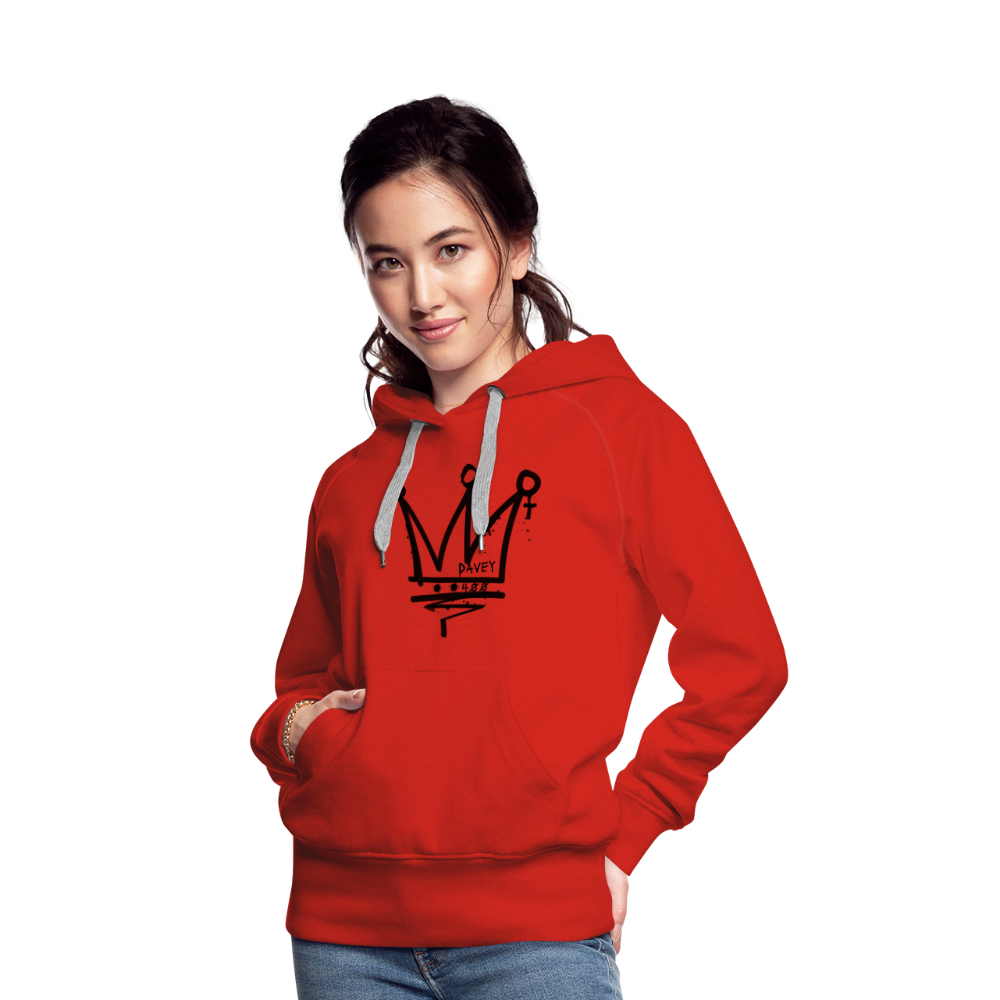CyclePath Women’s Premium Hoodie 2.0 - red