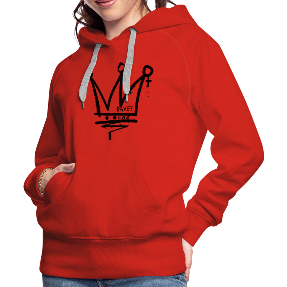 CyclePath Women’s Premium Hoodie 2.0 - red
