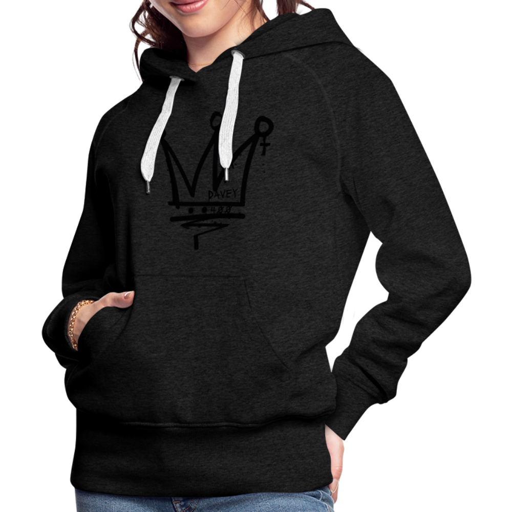 CyclePath Women’s Premium Hoodie 2.0 - charcoal grey