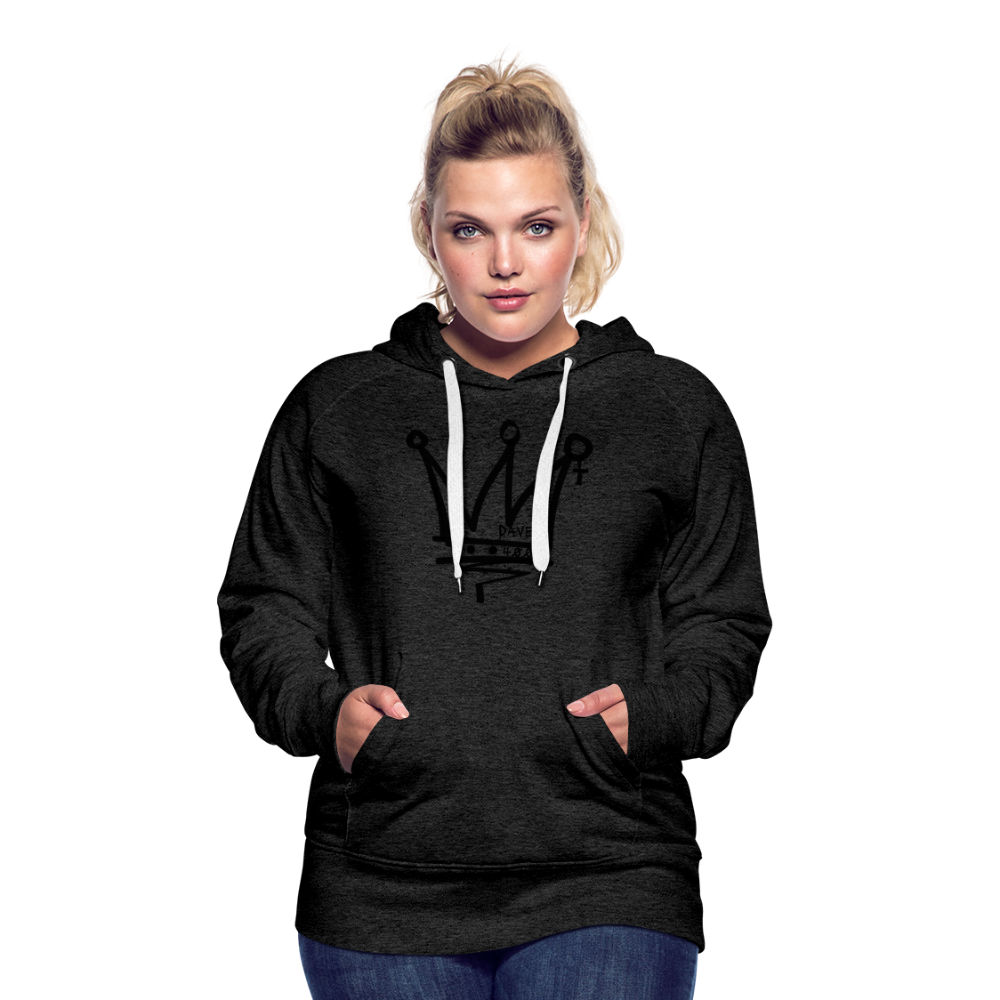 CyclePath Women’s Premium Hoodie 2.0 - charcoal grey
