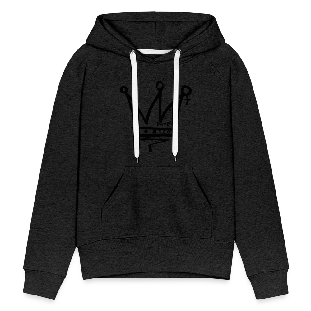 CyclePath Women’s Premium Hoodie 2.0 - charcoal grey