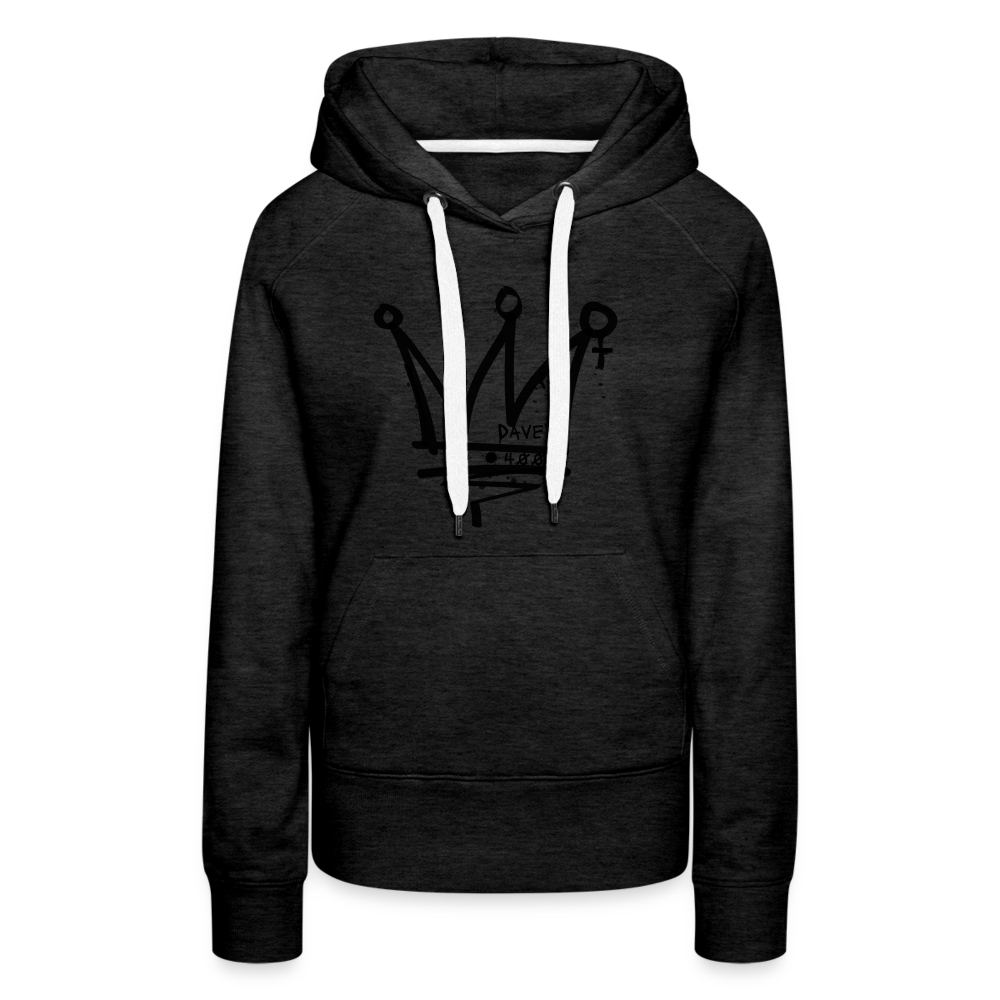 CyclePath Women’s Premium Hoodie 2.0 - charcoal grey