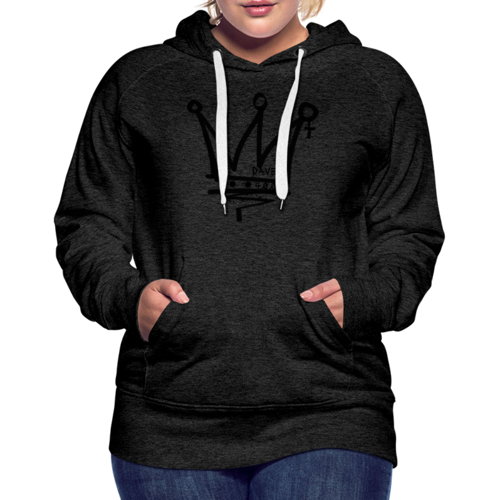 CyclePath Women’s Premium Hoodie 2.0 - charcoal grey