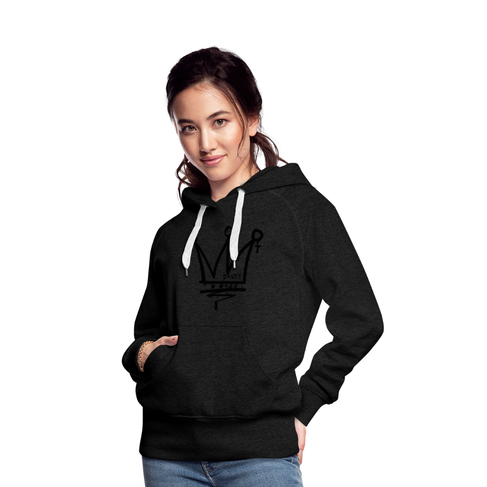 CyclePath Women’s Premium Hoodie 2.0 - charcoal grey