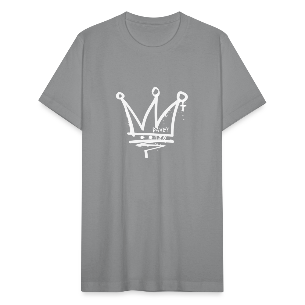 CyclePath Unisex Jersey T-Shirt by Bella + Canvas (White Logo) - slate
