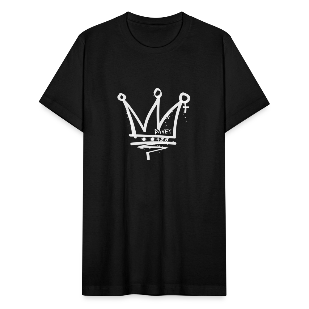 CyclePath Unisex Jersey T-Shirt by Bella + Canvas (White Logo) - black