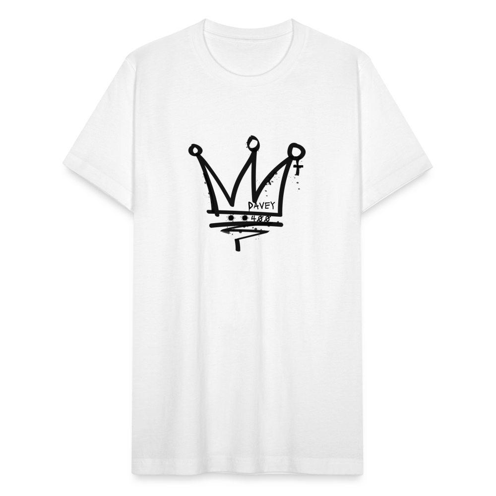 CyclePath Unisex Jersey T-Shirt by Bella + Canvas (Black Logo) - white