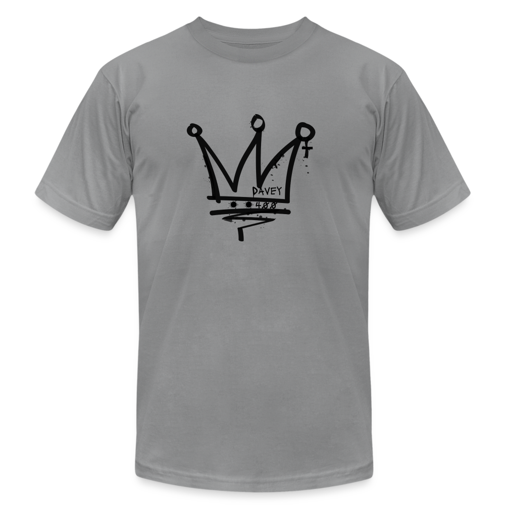 CyclePath Unisex Jersey T-Shirt by Bella + Canvas (Black Logo) - slate