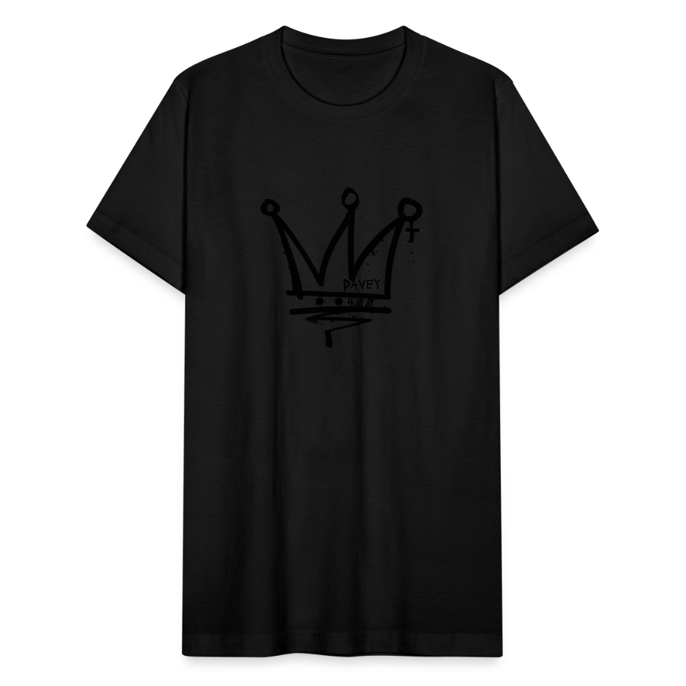 CyclePath Unisex Jersey T-Shirt by Bella + Canvas (Black Logo) - black