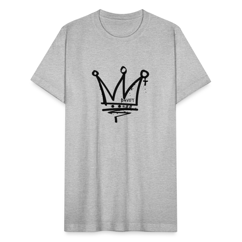 CyclePath Unisex Jersey T-Shirt by Bella + Canvas (Black Logo) - heather gray