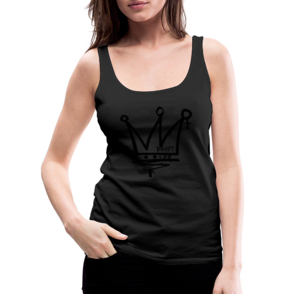 CyclePath Women’s Premium Tank Top (Black Logo) - black