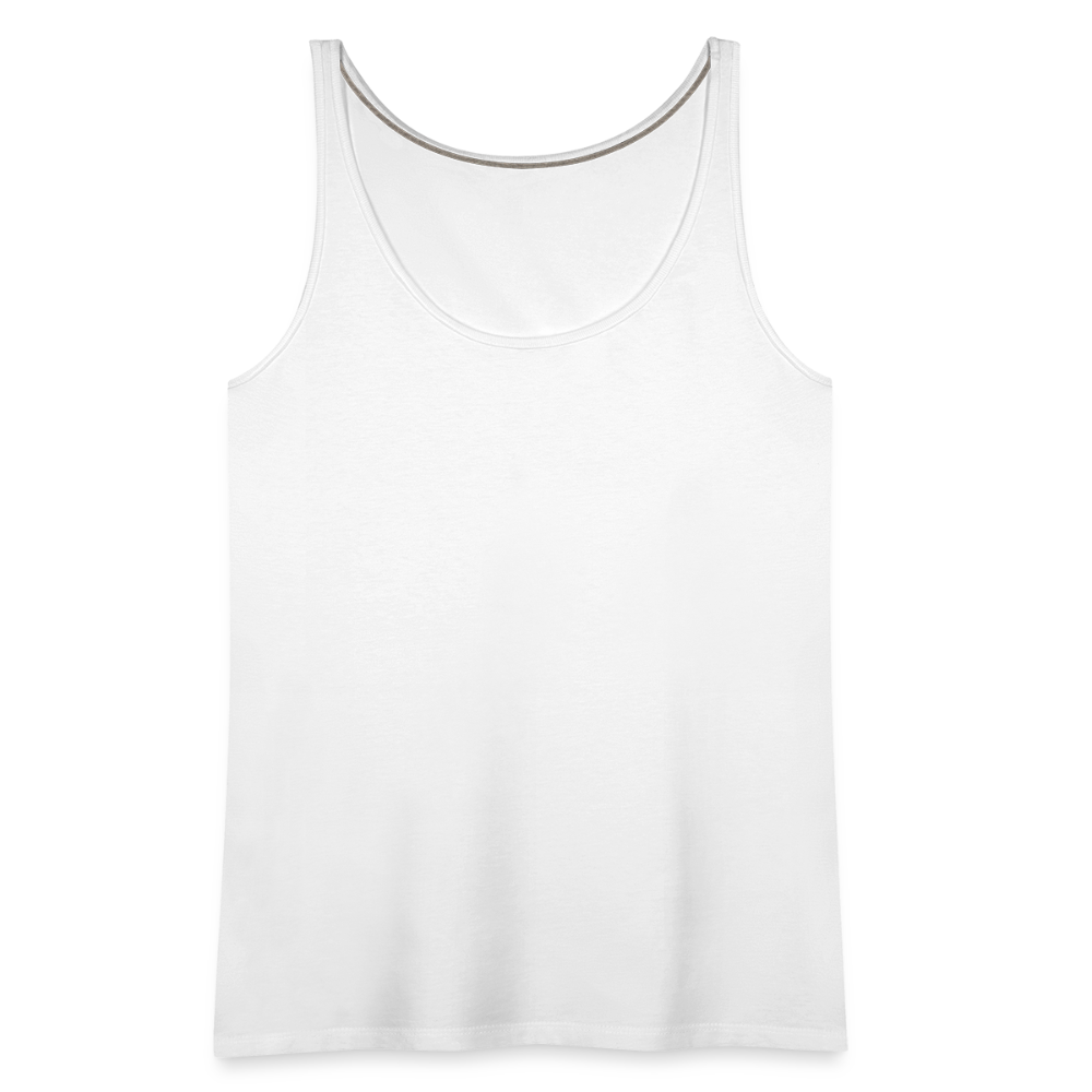 CyclePath Women’s Premium Tank Top (White Logo) - white