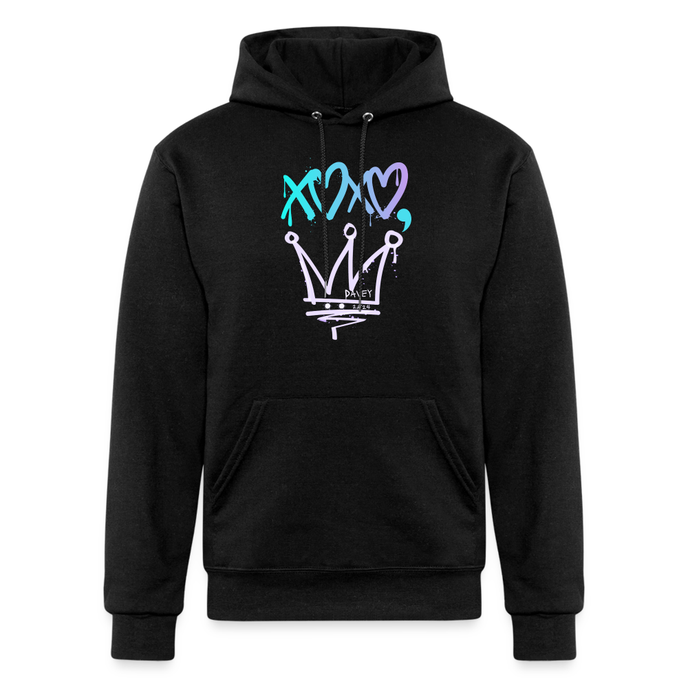 Cyclepath XOXO Champion Powerblend Hoodie - black