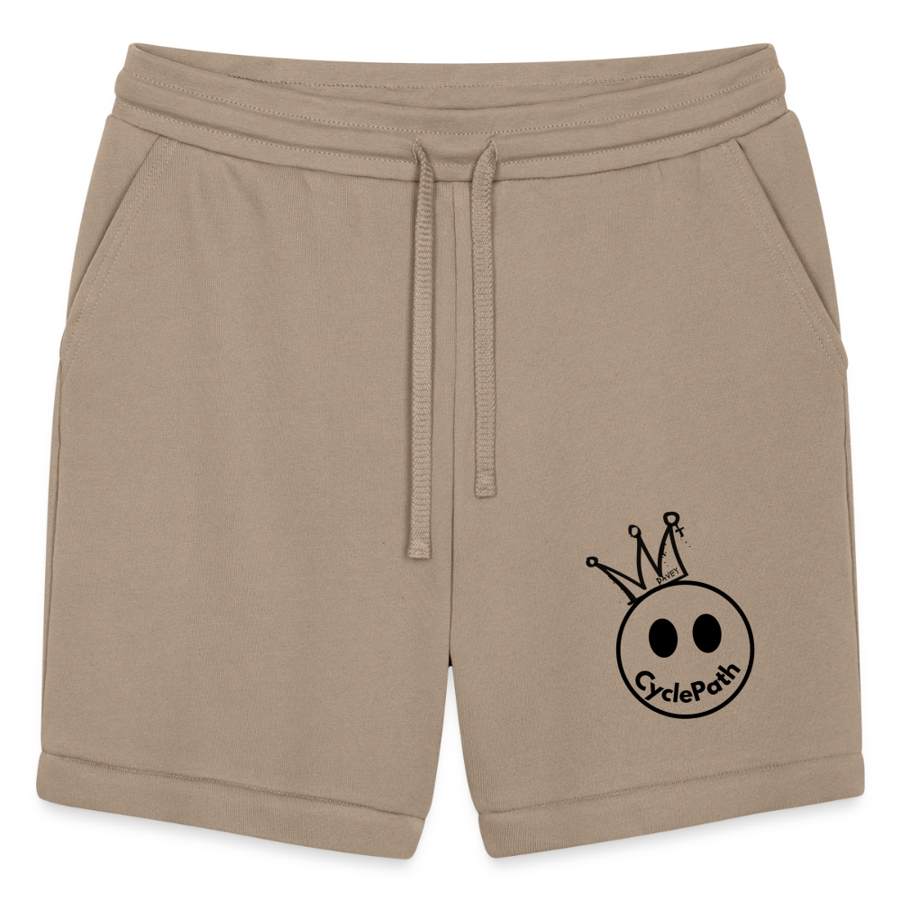 CyclePath "Smiles 4 Miles" Bella + Canvas Unisex Short - tan