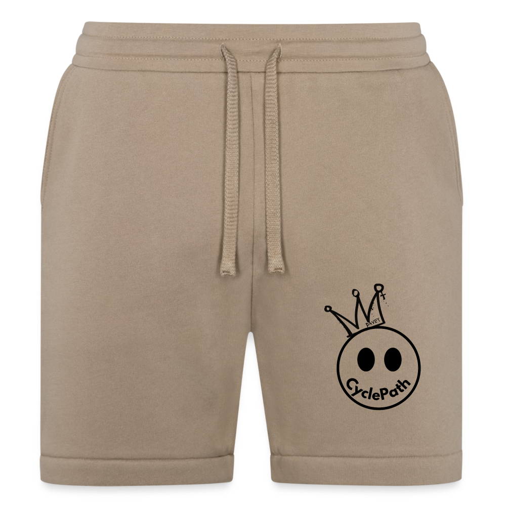 CyclePath "Smiles 4 Miles" Bella + Canvas Unisex Short - tan