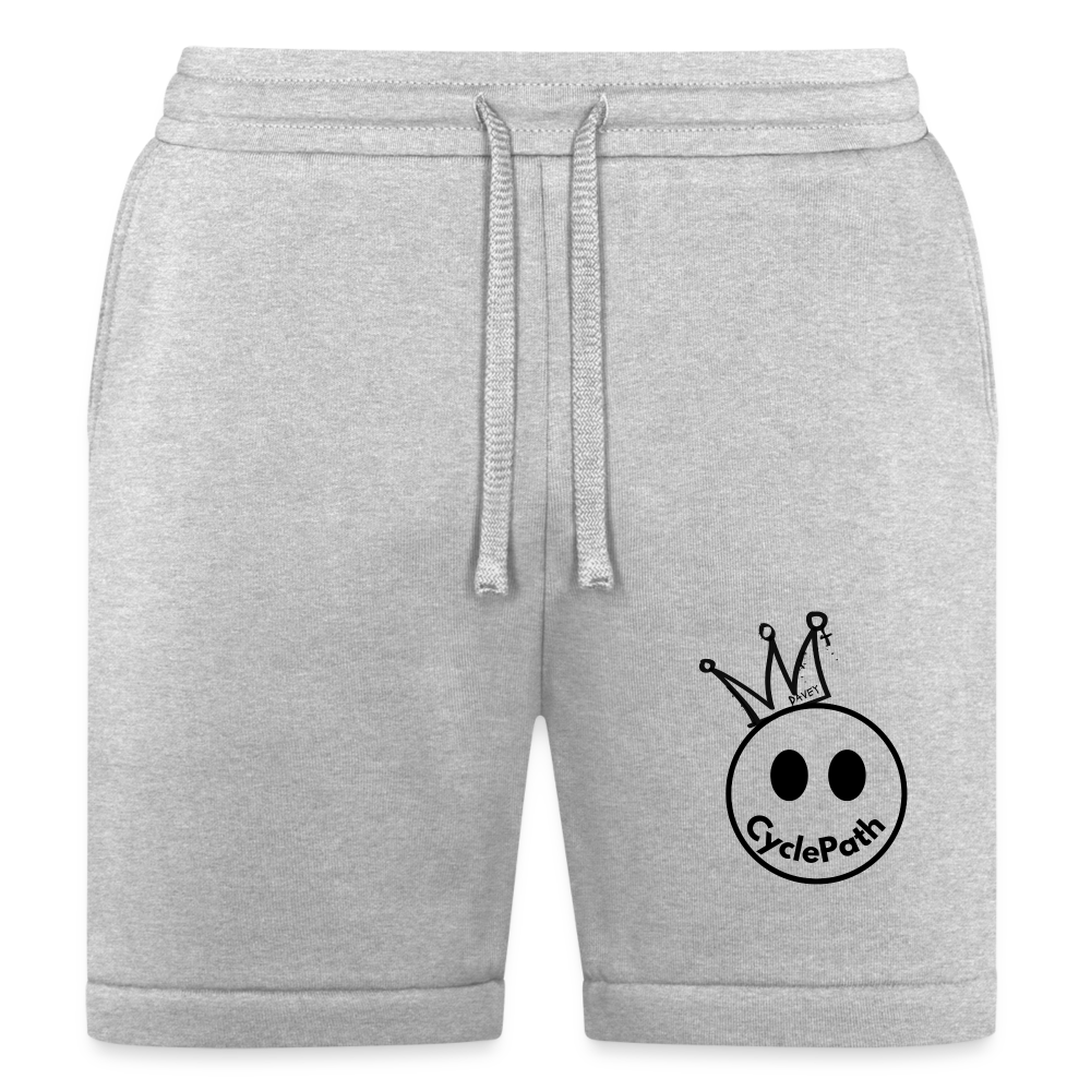 CyclePath "Smiles 4 Miles" Bella + Canvas Unisex Short - heather gray