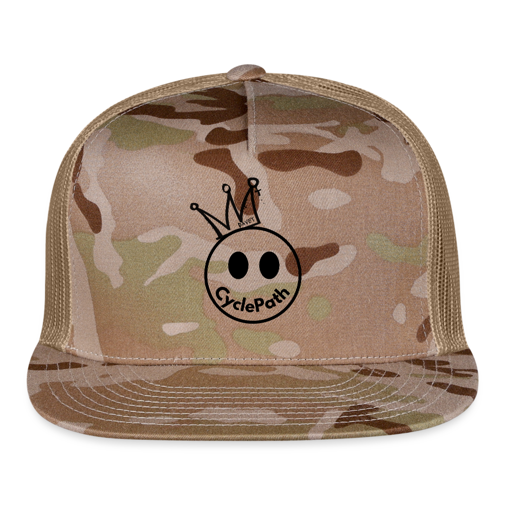 CyclePath Trucker Cap - MultiCam\tan