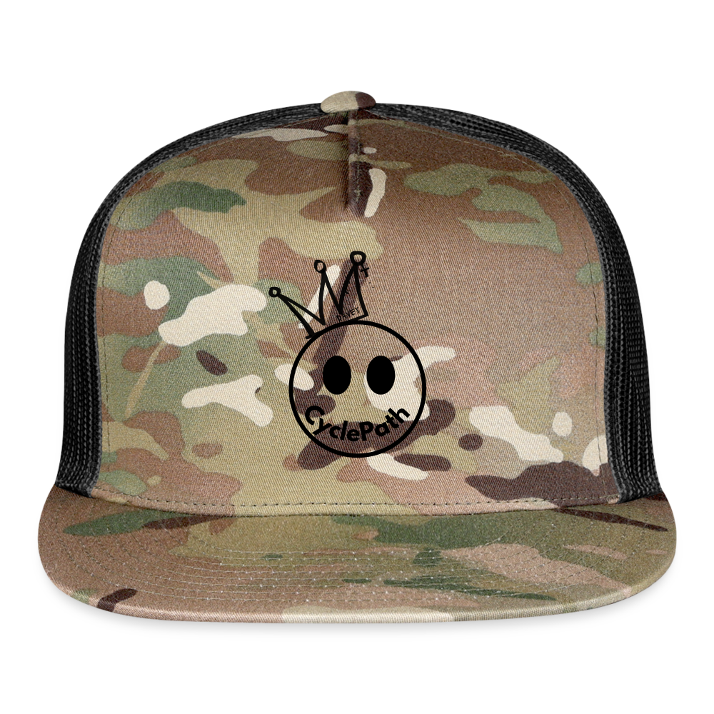 CyclePath Trucker Cap - MultiCam\black